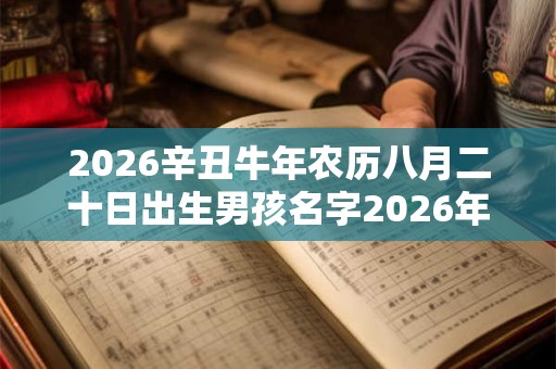 2026辛丑牛年农历八月二十日出生男孩名字2026年名字大全 2026辛丑牛年农历八月二十日出生男孩名字2026年名字大全