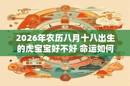 2026年农历八月十八出生的虎宝宝好不好 命运如何