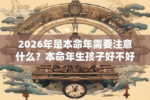 2026年是本命年需要注意什么？本命年生孩子好不好？