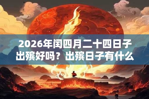 2026年闰四月二十四日子出殡好吗？出殡日子有什么讲究？