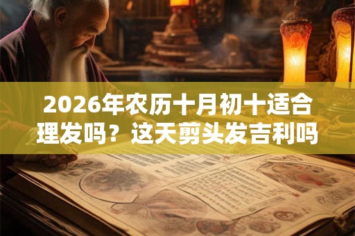 2026年农历十月初十适合理发吗？这天剪头发吉利吗？