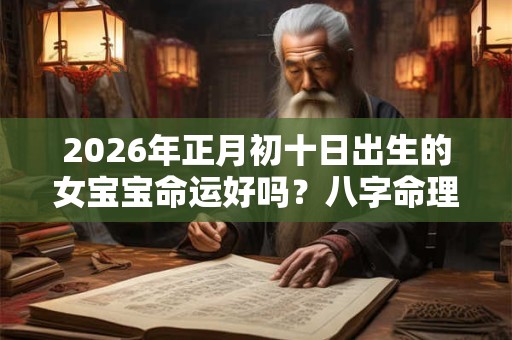 2026年正月初十日出生的女宝宝命运好吗?八字命理解析 2026年正月初十日出生的女宝宝命运好吗?八字命理解析
