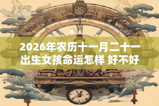 2026年农历十一月二十一出生女孩命运怎样 好不好 2026年农历十一月二十一出生女孩命运怎样 好不好