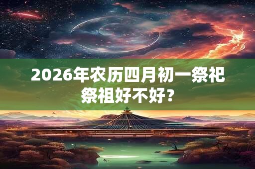 2026年农历四月初一祭祀祭祖好不好? 2026年农历四月初一祭祀祭祖好不好?