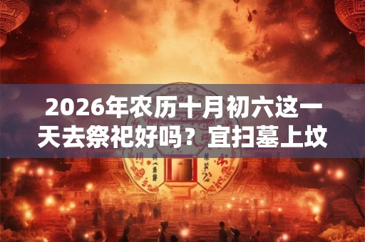 2026年农历十月初六这一天去祭祀好吗？宜扫墓上坟吗