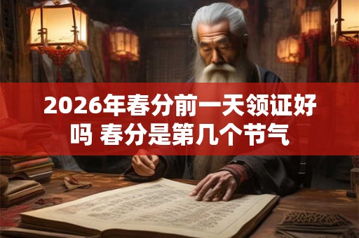 2026年春分前一天领证好吗 春分是第几个节气