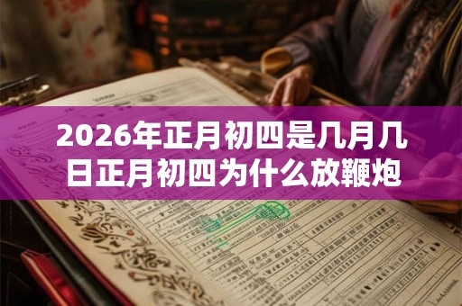 2026年正月初四是几月几日正月初四为什么放鞭炮