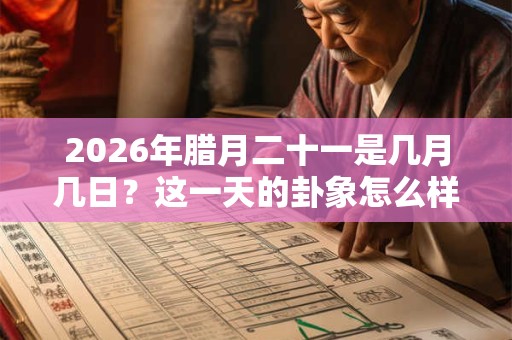 2026年腊月二十一是几月几日？这一天的卦象怎么样？