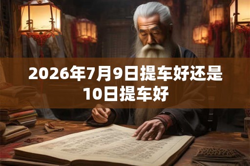 2026年7月9日提车好还是10日提车好
