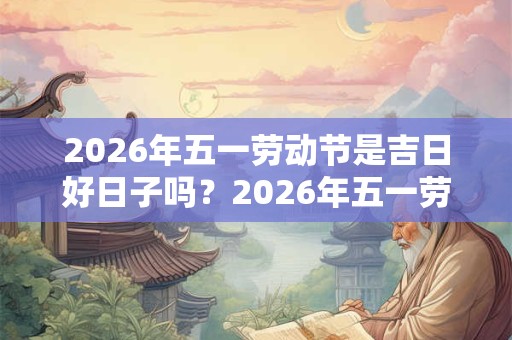 2026年五一劳动节是吉日好日子吗?2026年五一劳动节的黄历如何? 2026年五一劳动节是吉日好日子吗?2026年五一劳动节的黄历如何?