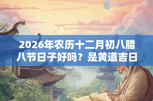 2026年农历十二月初八腊八节日子好吗？是黄道吉日？