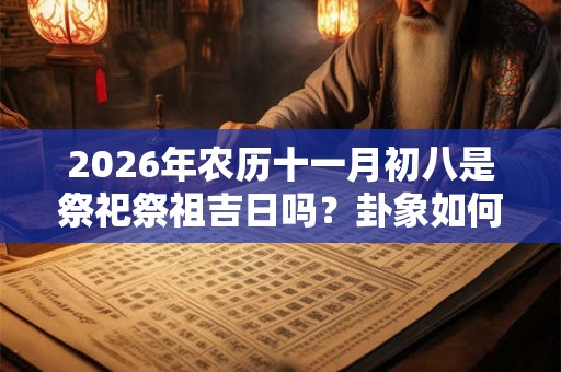 2026年农历十一月初八是祭祀祭祖吉日吗？卦象如何？