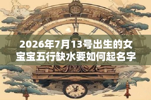 2026年7月13号出生的女宝宝五行缺水要如何起名字