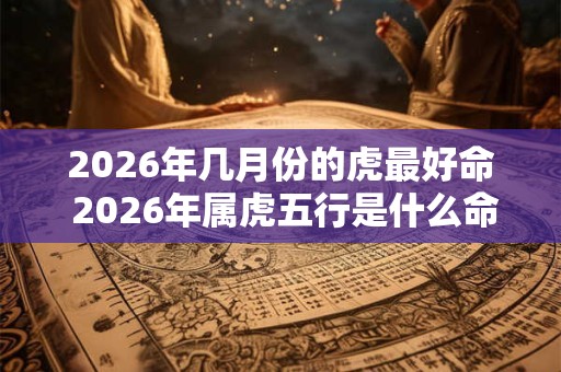 2026年几月份的虎最好命 2026年属虎五行是什么命 2026年几月份的虎最好命 2026年属虎五行是什么命