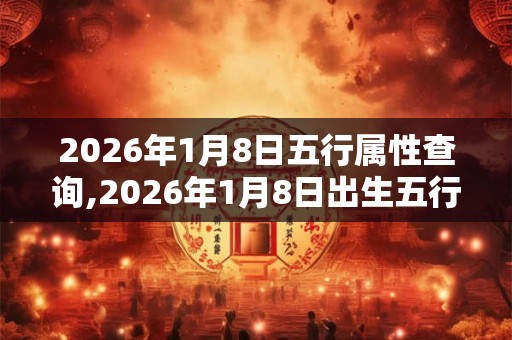 2026年1月8日五行属性查询,2026年1月8日出生五行属什么