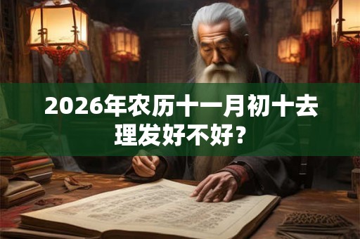 2026年农历十一月初十去理发好不好？