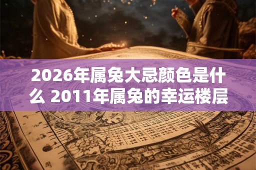 2026年属兔大忌颜色是什么 2011年属兔的幸运楼层