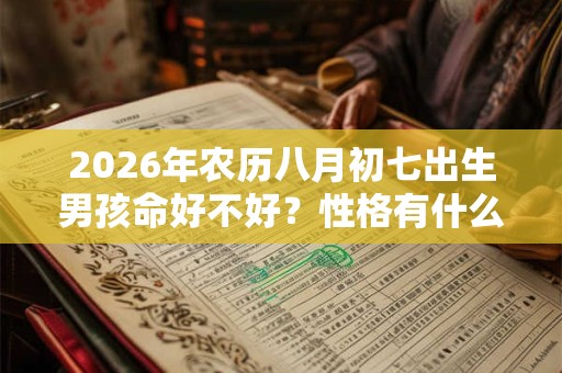 2026年农历八月初七出生男孩命好不好？性格有什么特点？