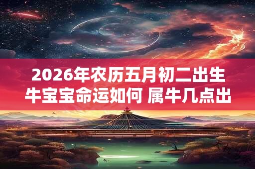 2026年农历五月初二出生牛宝宝命运如何 属牛几点出生好命 2026年农历五月初二出生牛宝宝命运如何 属牛几点出生好命