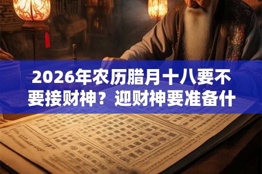 2026年农历腊月十八要不要接财神?迎财神要准备什么 2026年农历腊月十八要不要接财神?迎财神要准备什么
