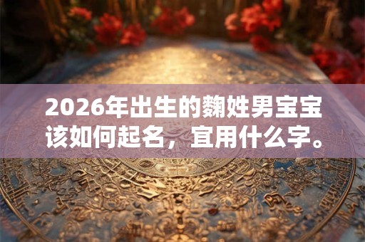 2026年出生的麴姓男宝宝该如何起名,宜用什么字。 2026年出生的麴姓男宝宝该如何起名,宜用什么字。