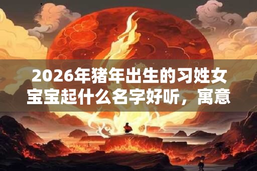 2026年猪年出生的习姓女宝宝起什么名字好听,寓意好的名字有什么 2026年猪年出生的习姓女宝宝起什么名字好听,寓意好的名字有什么