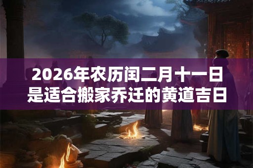2026年农历闰二月十一日是适合搬家乔迁的黄道吉日吗？
