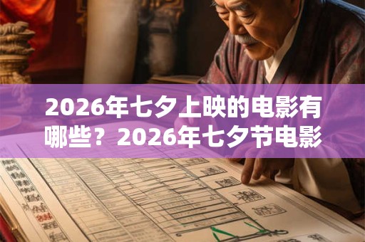 2026年七夕上映的电影有哪些？2026年七夕节电影一览！