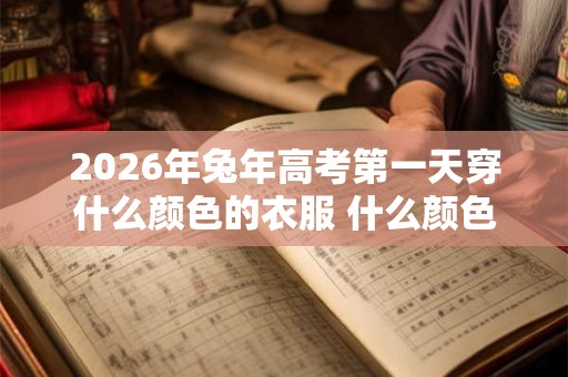2026年兔年高考第一天穿什么颜色的衣服 什么颜色旺考试 2026年兔年高考第一天穿什么颜色的衣服 什么颜色旺考试