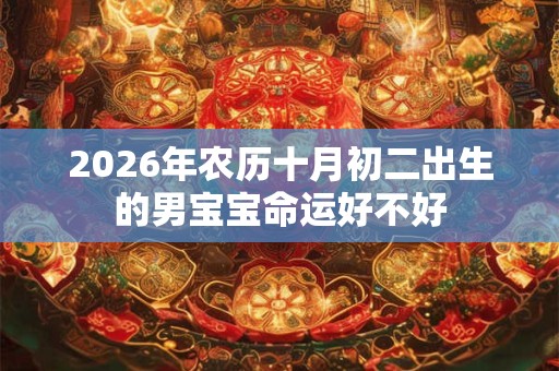 2026年农历十月初二出生的男宝宝命运好不好 2026年农历十月初二出生的男宝宝命运好不好