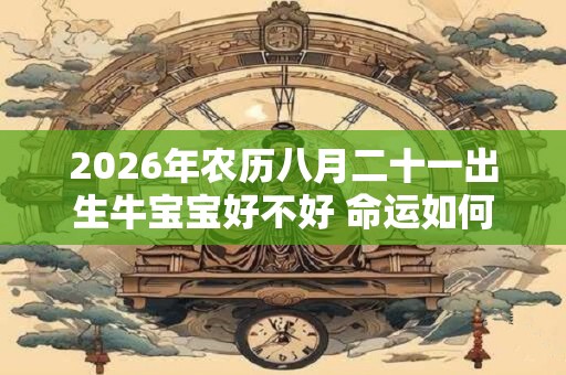 2026年农历八月二十一出生牛宝宝好不好 命运如何