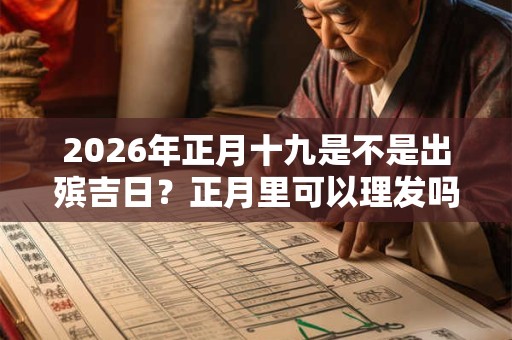2026年正月十九是不是出殡吉日？正月里可以理发吗？
