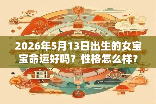 2026年5月13日出生的女宝宝命运好吗？性格怎么样？
