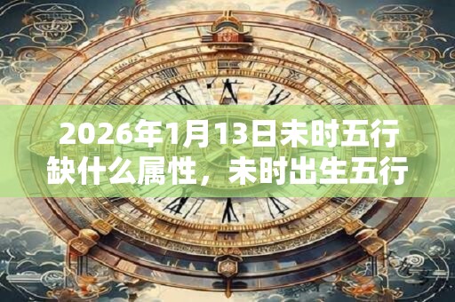 2026年1月13日未时五行缺什么属性,未时出生五行缺什么 2026年1月13日未时五行缺什么属性,未时出生五行缺什么