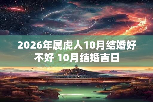 2026年属虎人10月结婚好不好 10月结婚吉日 2026年属虎人10月结婚好不好 10月结婚吉日