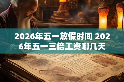 2026年五一放假时间 2026年五一三倍工资哪几天