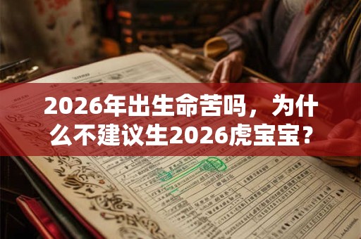 2026年出生命苦吗,为什么不建议生2026虎宝宝? 2026年出生命苦吗,为什么不建议生2026虎宝宝?