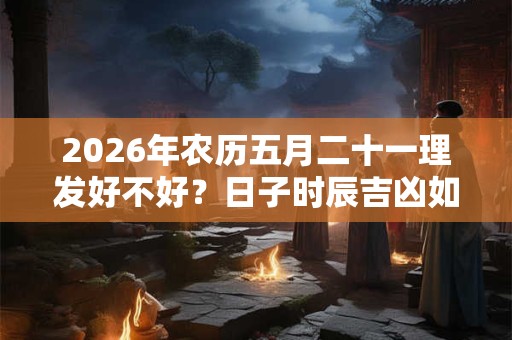 2026年农历五月二十一理发好不好？日子时辰吉凶如何？