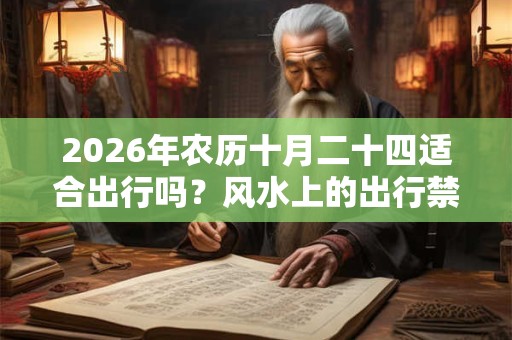 2026年农历十月二十四适合出行吗？风水上的出行禁忌