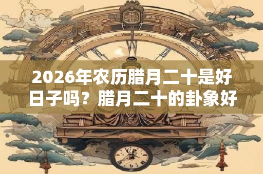 2026年农历腊月二十是好日子吗？腊月二十的卦象好吗？
