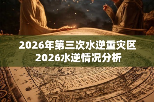 2026年第三次水逆重灾区 2026水逆情况分析 2026年第三次水逆重灾区 2026水逆情况分析