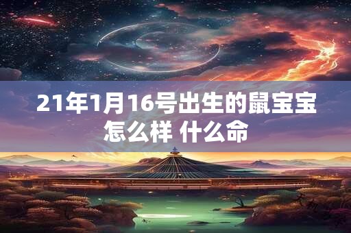21年1月16号出生的鼠宝宝怎么样 什么命