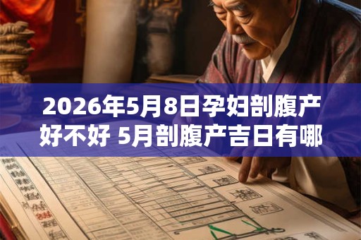 2026年5月8日孕妇剖腹产好不好 5月剖腹产吉日有哪些 2026年5月8日孕妇剖腹产好不好 5月剖腹产吉日有哪些
