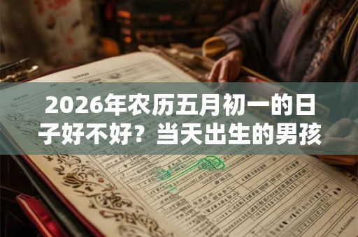 2026年农历五月初一的日子好不好？当天出生的男孩好吗？