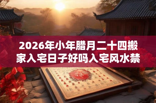 2026年小年腊月二十四搬家入宅日子好吗入宅风水禁忌 2026年小年腊月二十四搬家入宅日子好吗入宅风水禁忌