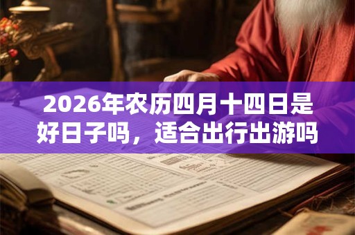 2026年农历四月十四日是好日子吗，适合出行出游吗？