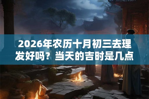 2026年农历十月初三去理发好吗？当天的吉时是几点。