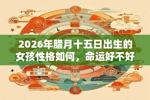 2026年腊月十五日出生的女孩性格如何，命运好不好？
