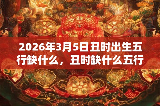 2026年3月5日丑时出生五行缺什么，丑时缺什么五行