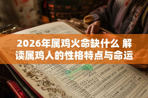 2026年属鸡火命缺什么 解读属鸡人的性格特点与命运走势